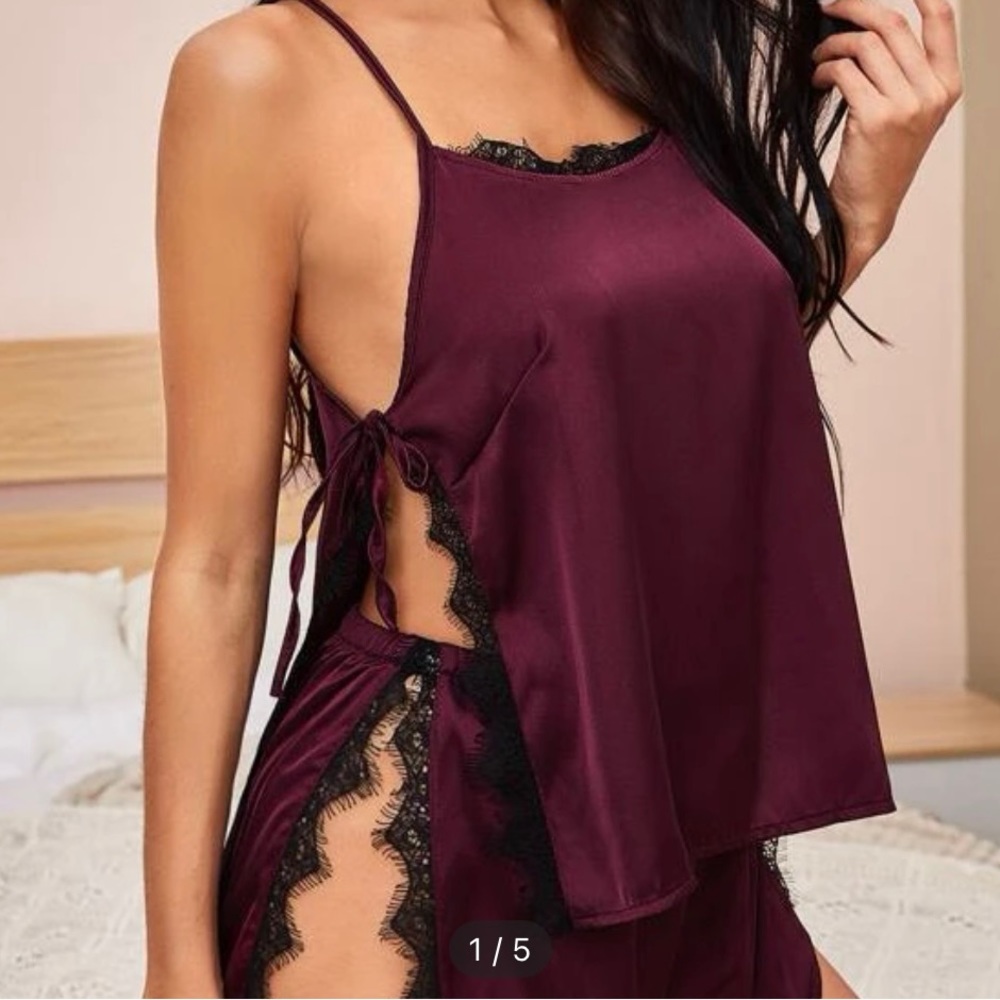 Satin PJ Set